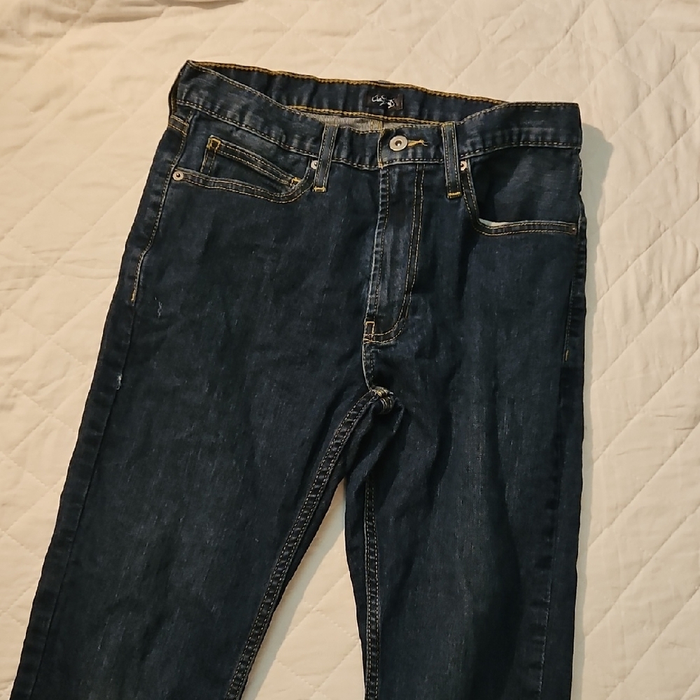 City Streets Mens 29×34 Slim Stretch